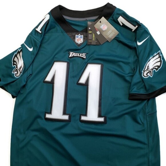 Nike Other - Nike Vapor Limited Philadelphia Eagles Carson Wentz Jersey Stitched Green Sz XL
